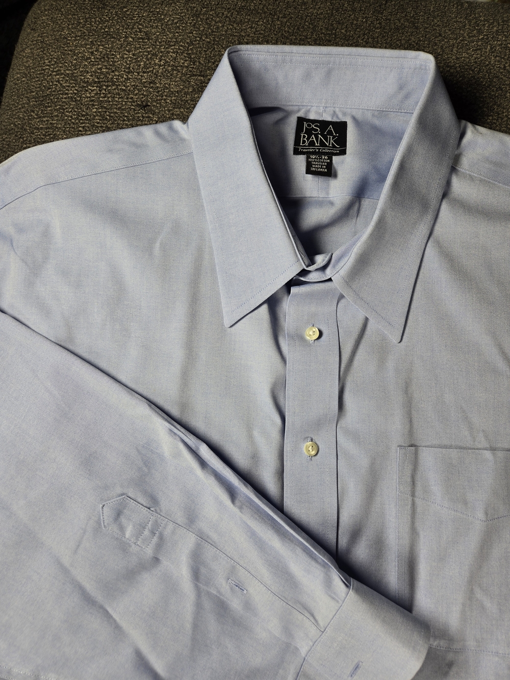 Jos. A. Bank Light Blue Men's Dress Shirt